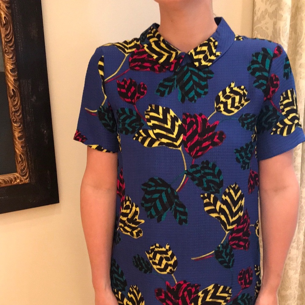Marc by Marc Jacobs floral print silk blouse